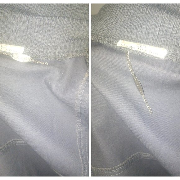 Ali & Kris Convertible Cropped Gray Jacket Sz L - Picture 11 of 15